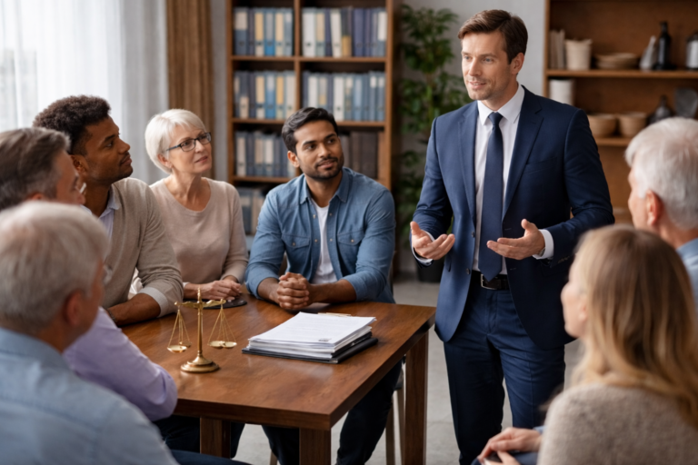 Persons participating in a class action lawsuit