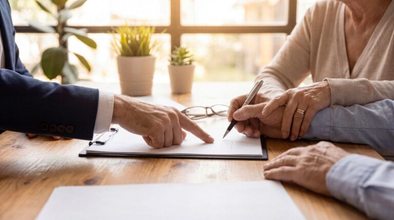 Person signing up for a protective supervision regime
