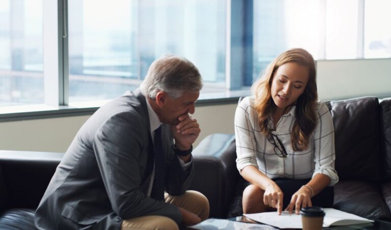 A person seeking information about temporary representation measures